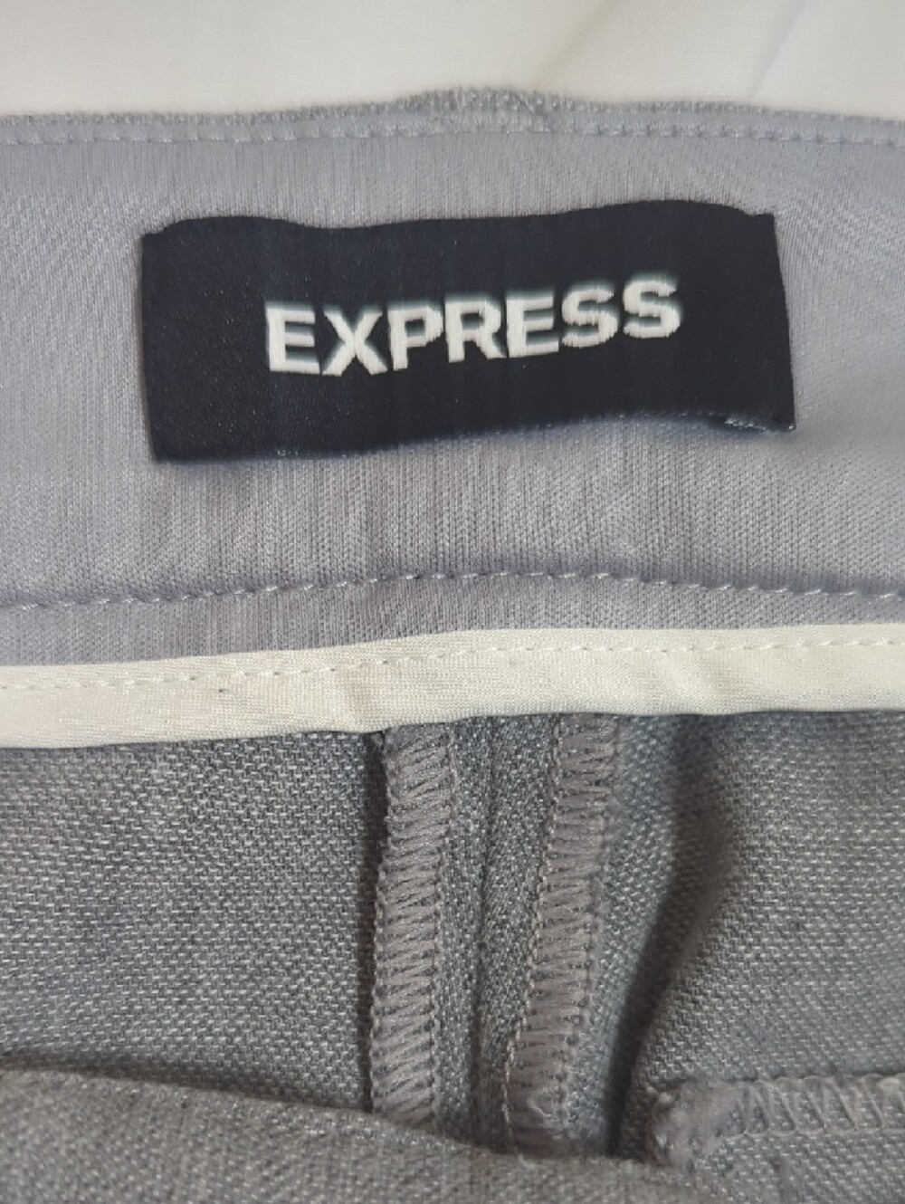 Express Skinny Mid Rise Stretch+, Color Gray Size 4 - Picture 11 of 13